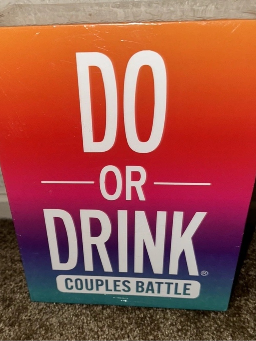 Do Or Drink Couples Battle Party Card Game - Multicolor